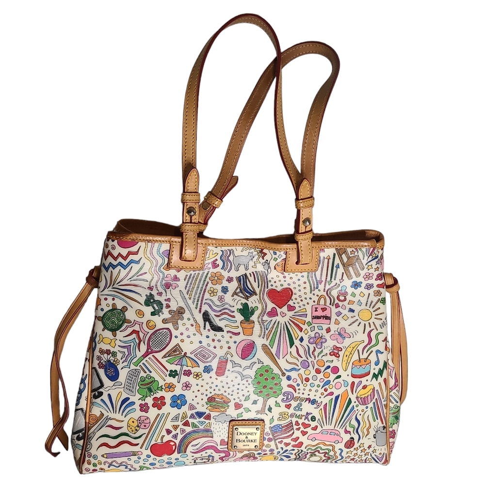 Vintage Dooney and Bourke tote bag